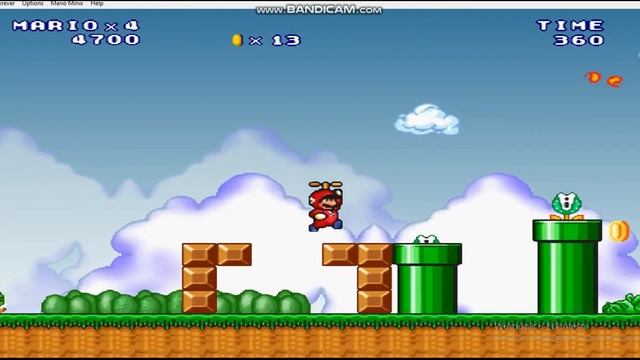 Mario Forever Remake Powerup Laboratory Red Lui and Propeller Mushroom смотреть онлайн