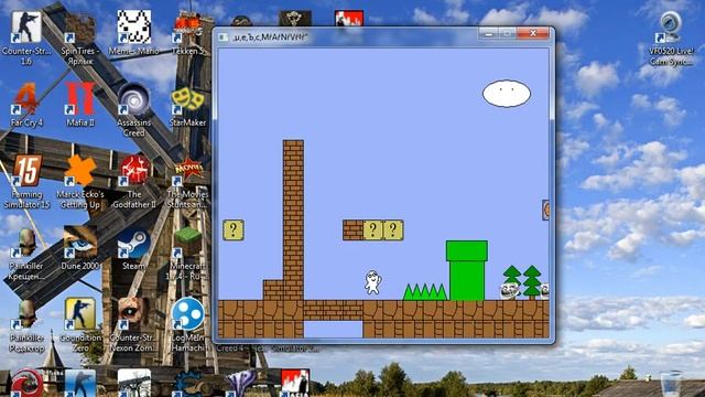 Прохождение игры Memes Mario!!!НЕ ЕШЬ ГРИБЫ И ЦВЕТЫ! смотреть онлайн