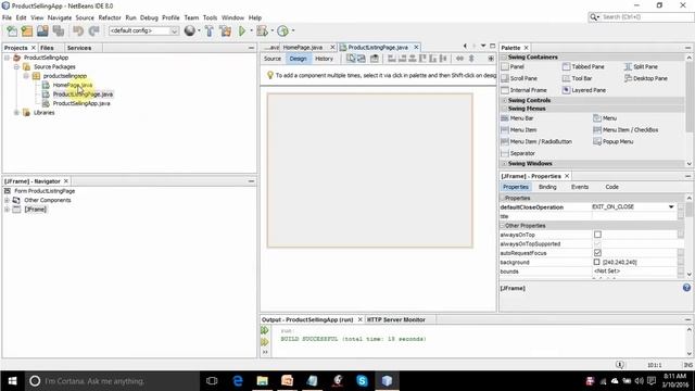 Create Menu in Java Swing GUI Approach [Hindi] смотреть онлайн