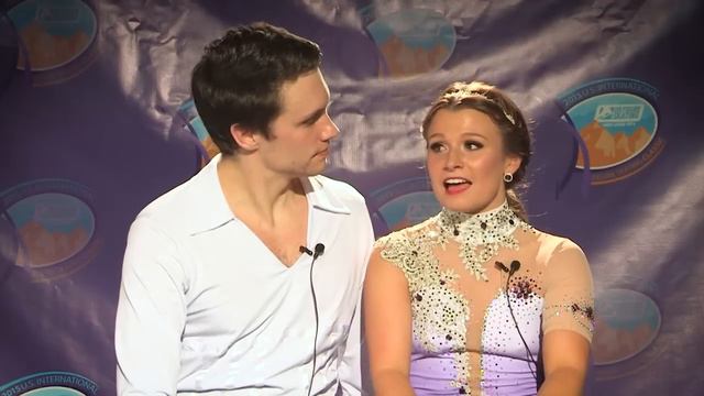 #USIntlClassic Pairs Free Skate Reaction | Kristen Moore Towers & Michael Marinaro смотреть онлайн