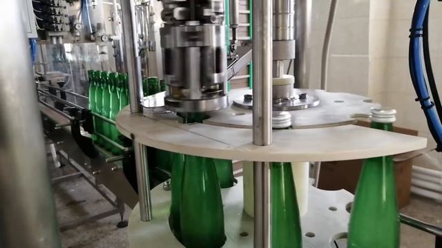 Линия розлива газированной воды в стеклянные бутылки смотреть онлайн