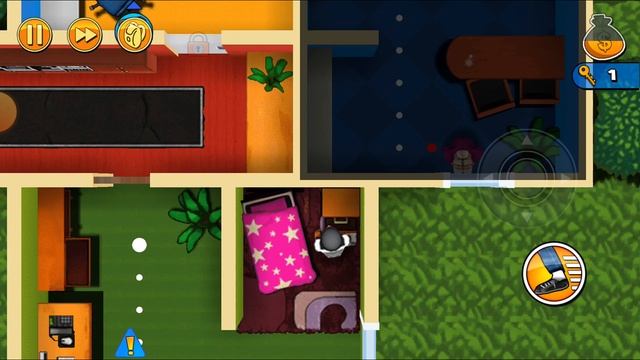 Robbery Bob Chapter 1 Level 10 Key To Her Heart смотреть онлайн