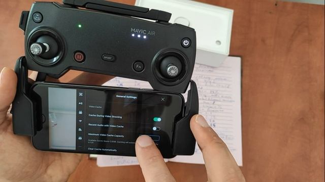 Mavic Air - налаштування дрона першої генерації перед першим вильотом