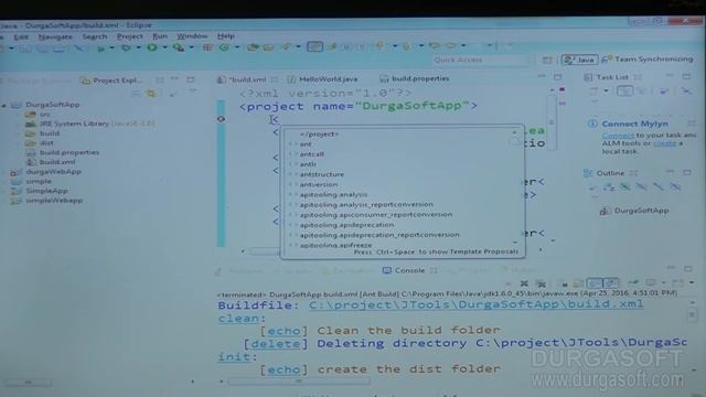 Java Real Time Tools || Java Tools ANT Part - 2 смотреть онлайн