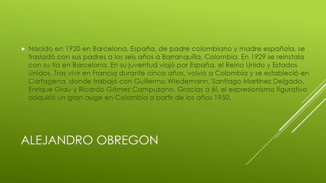 4art Alejandro obregón смотреть онлайн