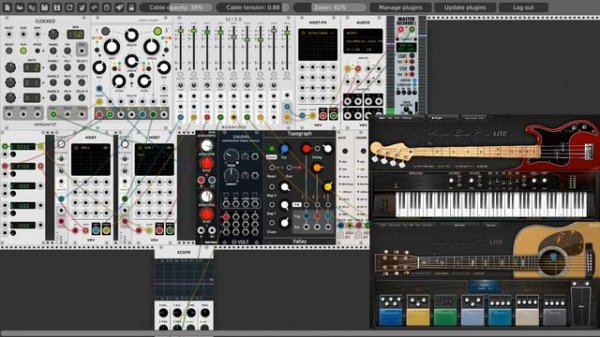 VCV Rack - VST Guitar and Bass