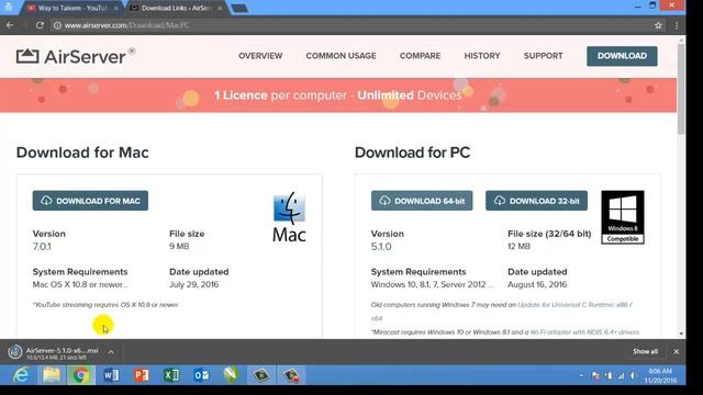 Display your iphone ipad screen on laptop or desktop Airplay Mirroring смотреть онлайн