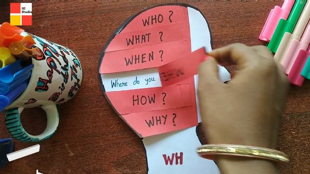 WH question/simple TLM/english teaching aid for primary school student/Gj studies 😀 смотреть онлайн