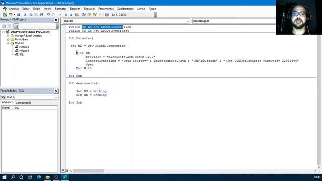 Vídeo #31 - Excel VBA e Banco de Dados no Access - Conexão смотреть онлайн