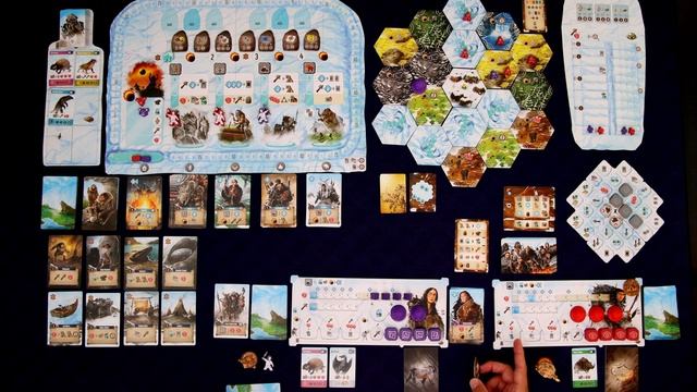 Endless Winter: Paleoamericans | PART 1 | How to Play | Solo Board Game Playthrough смотреть онлайн