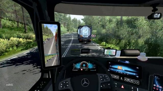 ETS2 1.44 Mercedes Benz New Actros 2019 - Euro Truck Simulator 2 Mod