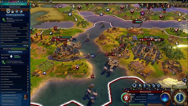 Let's Play: Civilization VI - England (29) | Rise & Fall [deutsch] смотреть онлайн
