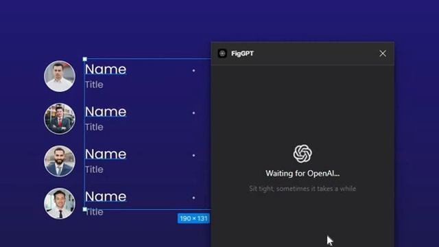 How to Generate Plugin Names with Figma ChatGPT! смотреть онлайн