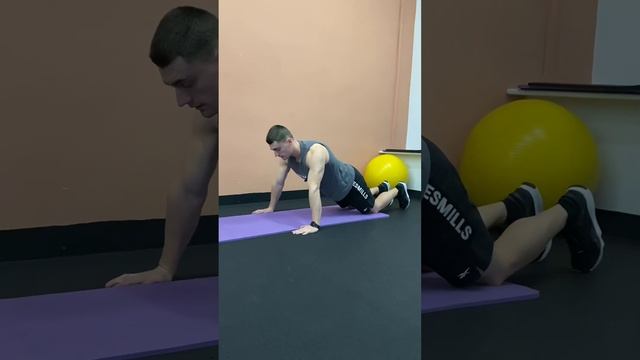 Отжимания от пола с колен смотреть онлайн