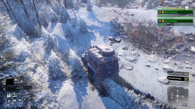 Snowrunner. Амур. Объект Северный щит-Космодром. Часть 4 смотреть онлайн