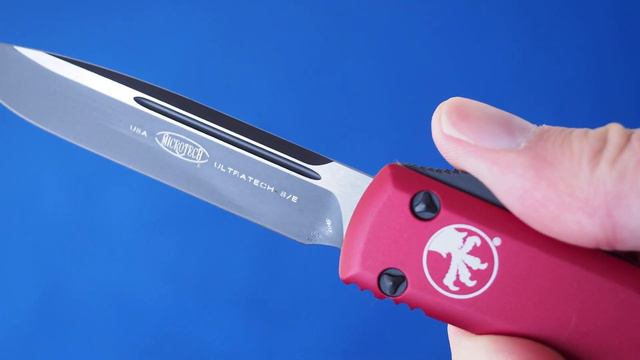 Нож Microtech Ultratech RED модель 121-1RD фронтальный нож автомат смотреть онлайн