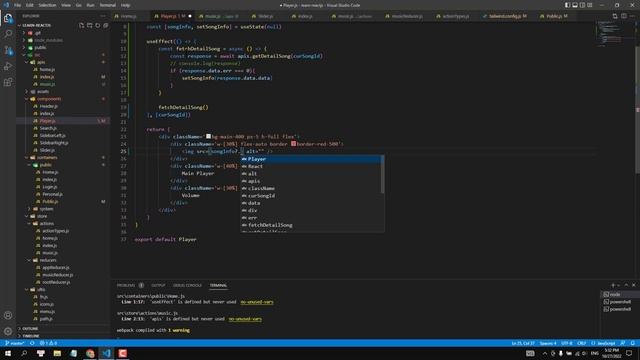 [#14] Coding player music (1) | Tự học reactjs - Clone zingmp3 смотреть онлайн