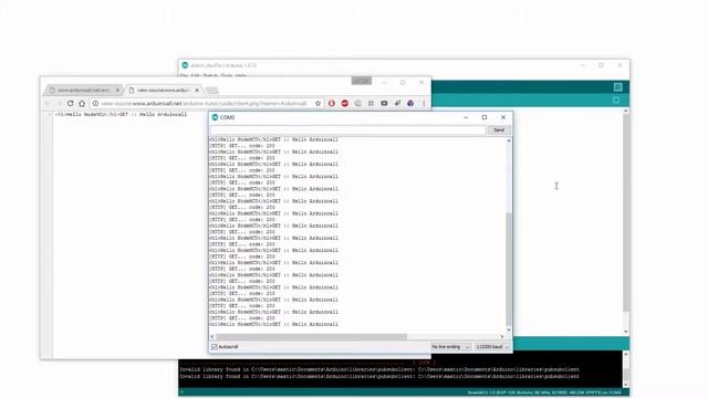 คลิปวีดีโอสอน Arduino ESP8266 Client POST/GET : ESP8266 Client แบบ POST / GET смотреть онлайн
