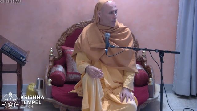 Morning Lecture by HH Bhakti Ananda Tirtha Swami смотреть онлайн