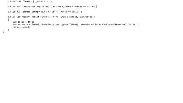 Bitmask type to perform binary operations смотреть онлайн
