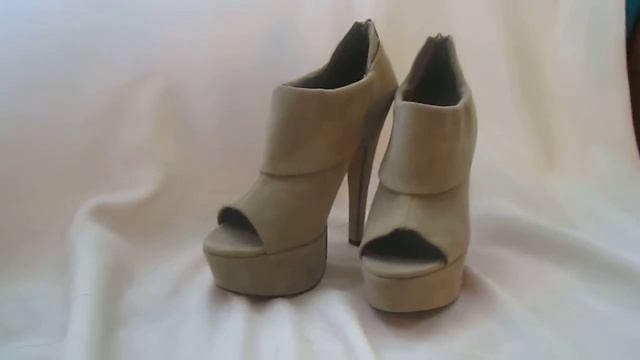 Бежевые ботильоны смотреть онлайн