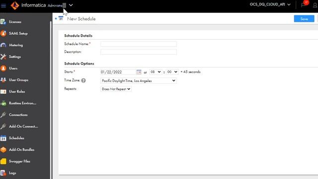 How to Schedule Data Profiling Tasks in Cloud Data Quality (CDQ) смотреть онлайн