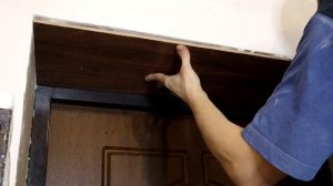 Делаем  дверные откосы из ламината