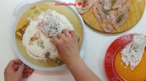 Куриные бризоли - куриное филе в панировке | LoveCookingRu