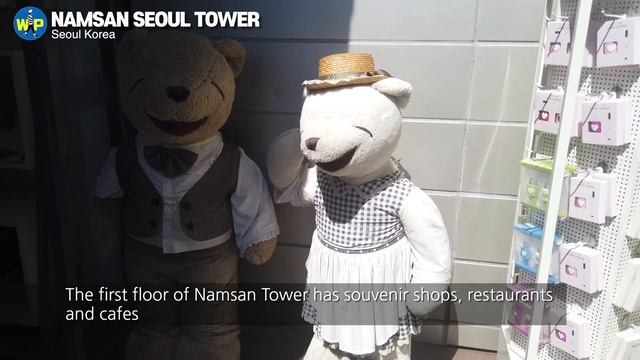 [4K] N Seoul Tower (남산서울타워) Seoul Korea_cable car and love locks tour смотреть онлайн