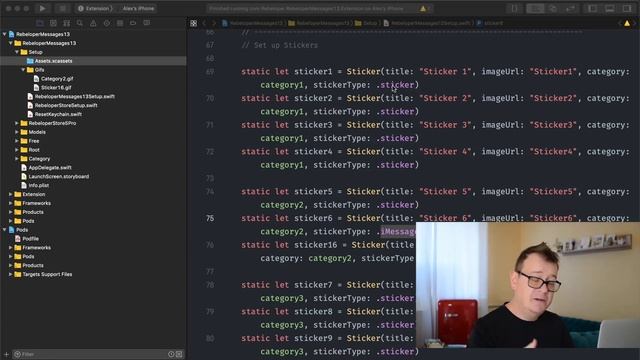 Build An iMessage App In Xcode 11 Swift 5.1 | Creating Messages Extension in iOS 13 смотреть онлайн