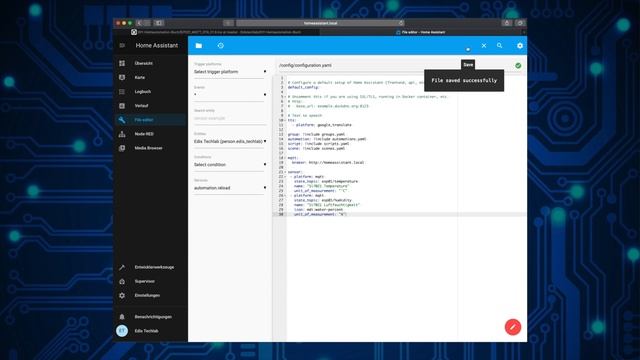 MQTT Sensoren in Home Assistant einbinden| #EdisTechlab смотреть онлайн