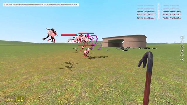 RAINBOW FRIENDS VS ALL TREVOR HENDERSON CREATURES CARTOONS! - Garry's Mod Sandbox смотреть онлайн