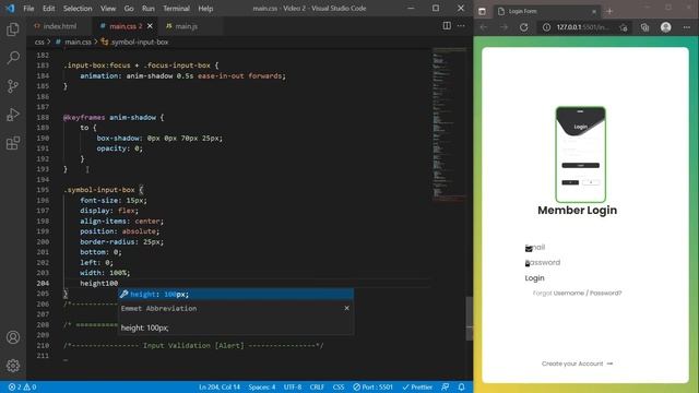 How to create a animated login form using Bootstrap смотреть онлайн