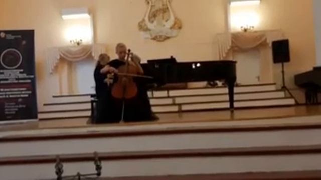 Г. Форе "Элегия", Цинцадзе " Танец". Арбатская Лидия, 10 лет. G. Fore Elegia, Tzintzadze The Dance смотреть онлайн