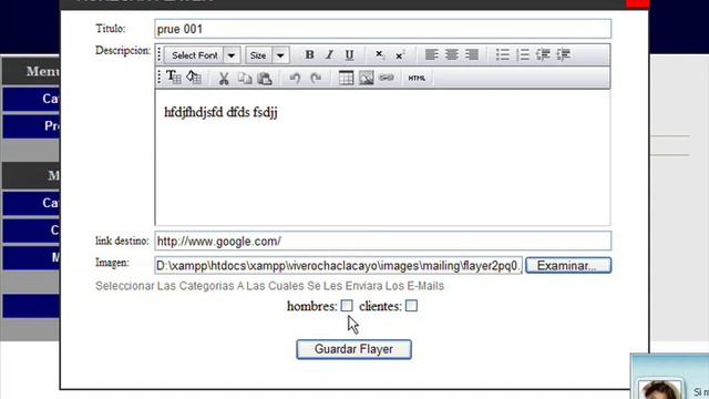 Sistema de mailing en php смотреть онлайн