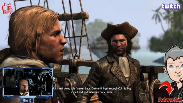 Assassin's Creed IV Black Flag" Part One, Mikey D Tries 2212/19 смотреть онлайн