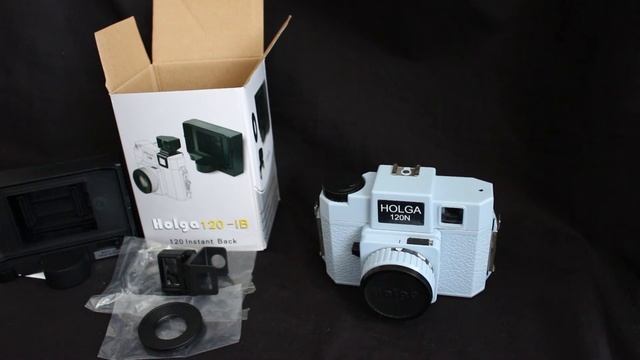 Holga 120 IB Instant Back - Unboxing смотреть онлайн