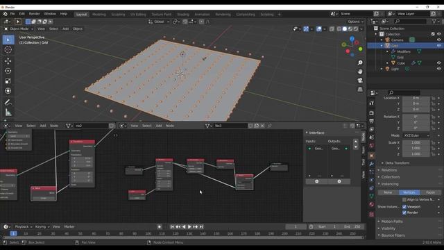 BLENDER 2.92 - GEOMETRY NODES - NEW FEATURE - EXPLAINED & REVIEW! смотреть онлайн