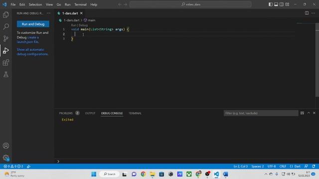 1 dars Sintaksis | Syntax | Синтаксис | O'zbek tilida | Dart dasturlash tili 2023 смотреть онлайн