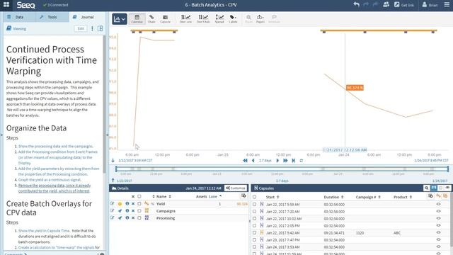 Continued Process Verification with Time Warping смотреть онлайн