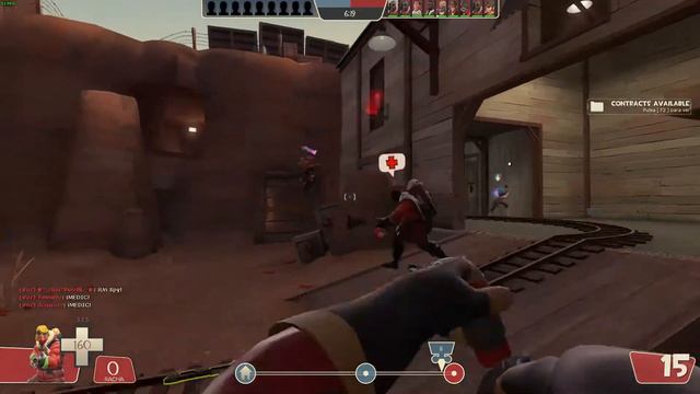Team Fortress 2 Pyro Conga смотреть онлайн