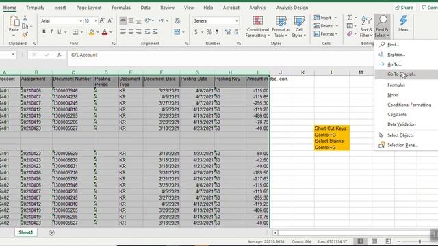 How to delete blank rows in MS excel смотреть онлайн