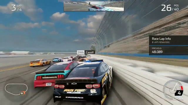 Nascar Heat 4 Realistic Crashes смотреть онлайн