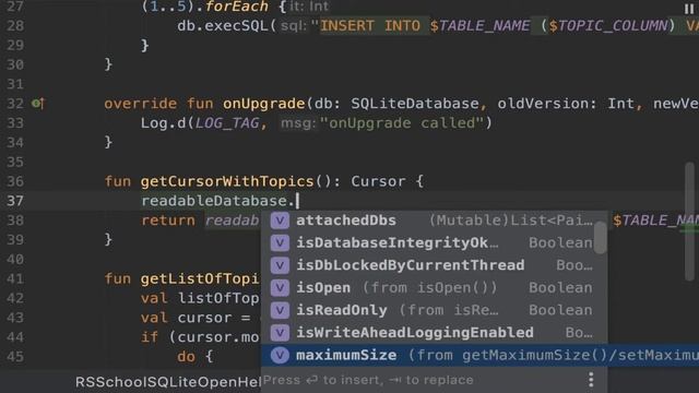 [Android] Storage Part 2 Работа с SQLite и Cursor смотреть онлайн
