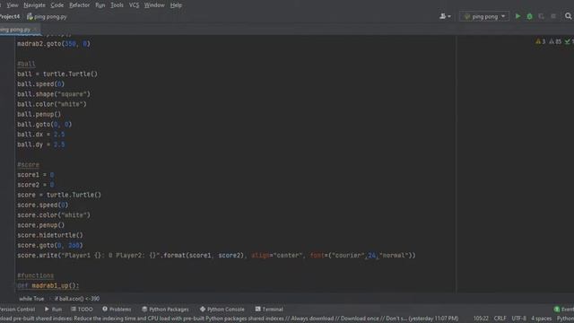 cs50 final project (ping pong game with paython) смотреть онлайн