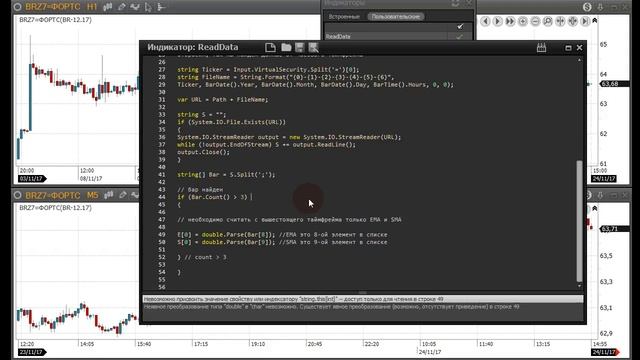 ReadData и WriteData для получения любых данных от вышестоящего таймфрейма в Альфа-Директ 4 смотреть онлайн