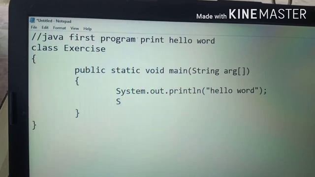Java first program #java first program run# Java program run in cmd смотреть онлайн