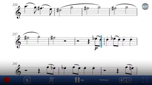 Clarinet Play-Along: SYMPHONY No. 40, I. Molto Allegro by Wolfgang Amadeus Mozart смотреть онлайн