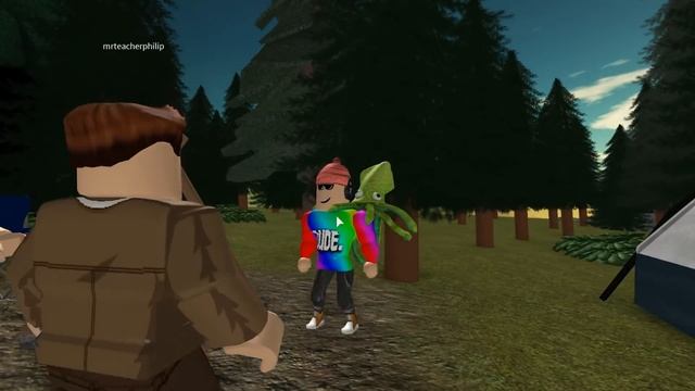 MY FIRST DAY AT SUMMER CAMP! ( A Roblox Summer Camp Roleplay Story) смотреть онлайн