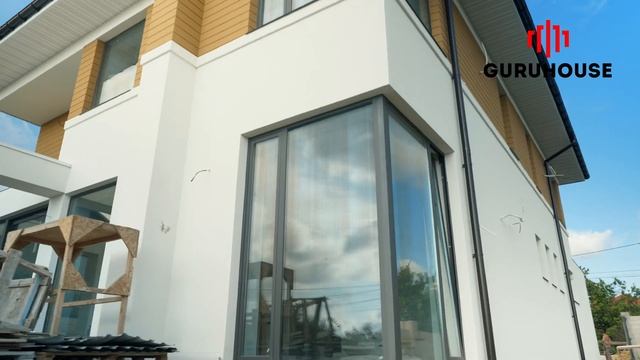 Мини - обзор дома в стиле «Классика» 215м2 от GURUHOUSE смотреть онлайн